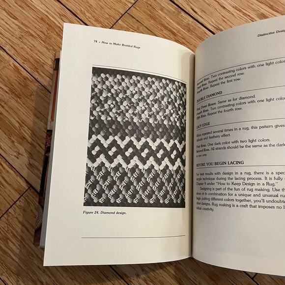 How To Make Braided Rugs Book vintage retro housekeeping - Picture 2 of 4